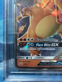 Pokemon Charizard GX SM211 BGS 9.5 2019 Black Star Promo - Image 4