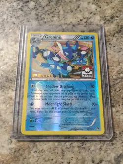 1ST PLACE Greninja Promo Reverse Foil Breakpoint Pokemon League 2016 NM - Image 1