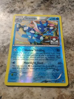 1ST PLACE Greninja Promo Reverse Foil Breakpoint Pokemon League 2016 NM - Image 2