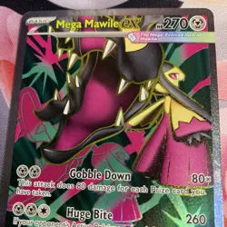 Mega Mawile ex FULL ART / ULTRA RARE 162/132 Mega Evolution Pokemon TCG - Image 1