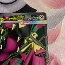 Mega Mawile ex FULL ART / ULTRA RARE 162/132 Mega Evolution Pokemon TCG - Image 4