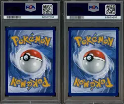 Lot of (2) Pokemon Pikachu with Grey Felt Hat Van Gogh 085 Promo PSA 9 Graded - Image 2