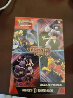 Pokemon Tcg Destined Rivals Booster Bundle Factory Sealed 6 Packs - Image 1