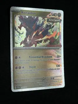 Koraidon 119/162 Gamestop Stamped Promo Cosmos Holo Pokemon TCG NM/MINT - Image 4