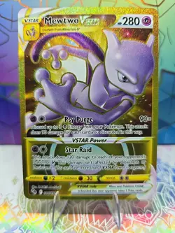 Mewtwo VSTAR (Secret) 086/078 Pokemon GO Holo - Image 3