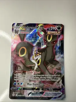 Pokemon TCG Umbreon VMAX TG23/TG30 Brilliant Stars Trainer Gallery NM Condition - Image 1