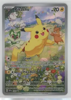 Pikachu (Paldea Adventure Chest) Holo Pokemon Scarlet & Violet Black Star Promo - Image 1