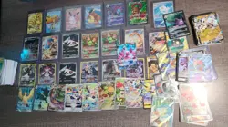 Pokemon TCG Lot of 106 IRs / FA / TG / Pokeball & 600+ holos/reverse NP English - Image 1
