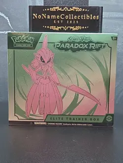 POKEMON Scarlet & Violet Paradox Rift Elite Trainer Box ETB Iron Valiant - Image 1