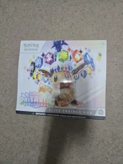 Pokemon TCG Scarlet Violet Prismatic Evolutions Elite Trainer Box ETB New Sealed - Image 1