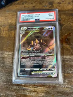 POKEMON 2023 Crown Zenith Full Art REGIGIGAS Vstar #GG55 PSA 9 Mint - Image 1