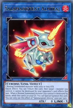 Salamangreat Almiraj - MGED-EN144 - Rare - 1st Edition - Lightly Played - Image 1
