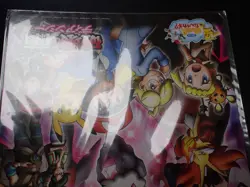 Jumbo Pokemon Card Board 2014 Diancie Movie Mega Charizard Gengar etc #5275 - Image 3