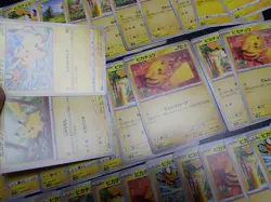 Pokemon Card Non Holo Shining Pikachu Lot Of 46 SET 023/071 025/165 etc #5559 - Image 4