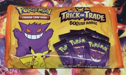 Pokemon TCG BOOster Bundle Trick Or Trade Trading Card Game-40 Packs Halloween 820650850783 - Image 1