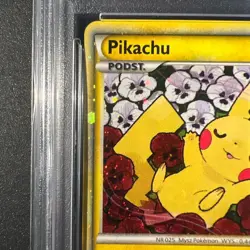 PSA 9 Pikachu World Promo Holo Polish Edition 2010 Rare Pokemon Card - Image 2