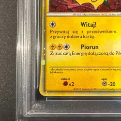 PSA 9 Pikachu World Promo Holo Polish Edition 2010 Rare Pokemon Card - Image 5
