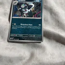 Grafaiai 092/132 Mega Evolution Pokemon Trading Card Holo NEAR MINT NM 2025 - Image 2