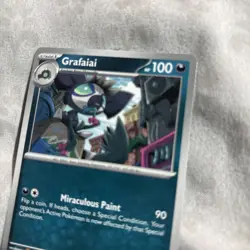 Grafaiai 092/132 Mega Evolution Pokemon Trading Card Holo NEAR MINT NM 2025 - Image 5