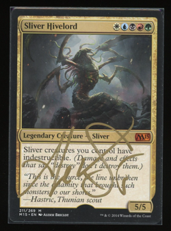 Sliver Hivelord - M15 2014 - Aleksi Briclot - Signed Artist Proof - MTG - Image 1