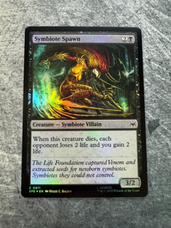 Symbiote Spawn Marvel's Spider-Man: Eternal-Legal Foil NM - MTG - Image 1