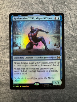 Spider-Man 2099, Miguel O'Hara Marvel's Spider-Man: Eternal-Legal Foil NM - MTG - Image 1