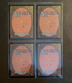 Magic: The Gathering Goblin War Drums Core Set 5th Edition 1997 MTG x4  - Image 2