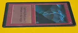 MTG LIGHTNING BOLT Beta (OldManMTG 012-180) - Image 4
