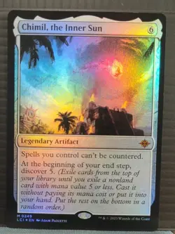 Mtg CHIMIL, THE INNER SUN FOIL NM LCI 0249 -Argo- - Image 1