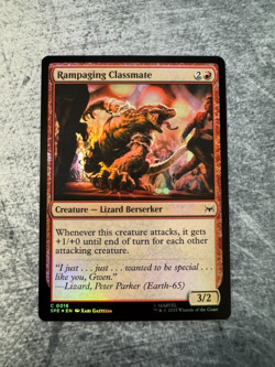 Rampaging Classmate Marvel's Spider-Man: Eternal-Legal Foil NM - MTG - Image 1