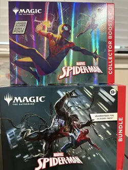 Magic The Gathering MTG Marvel's Spider-Man Bundle Box W/ Collector Booster Box - Image 1