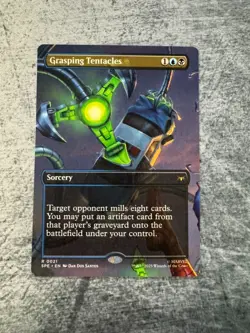 Grasping Tentacles (Borderless) Marvel's Spider-Man: Eternal-Legal Regular MTG - Image 1