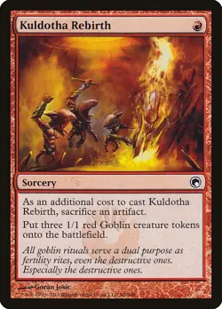 Kuldotha Rebirth 1x MtG Scars of Mirrodin PLAYED - Image 1