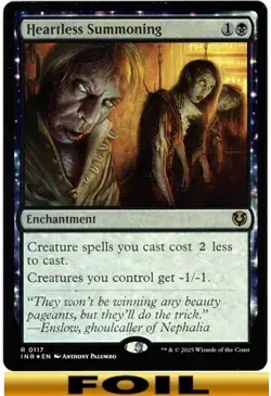 1x - Heartless Summoning - FOIL #117 - Innistrad Remastered - NM MTG - Image 1