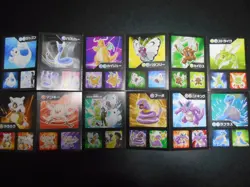 Pokemon Card Coris Promo Non Holo Sticker x4 Dragonite Nidoking Lapras etc #4208 - Image 1