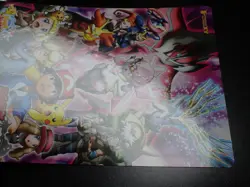 Jumbo Pokemon Card Board 2014 Diancie Movie Mega Charizard Gengar etc #5309 PLAY - Image 3
