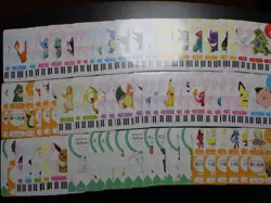 Pokemon Musical Note Card Complete x70 Charizard Blastoise Venusaur Gengar etc#9 - Image 1