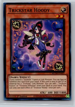 Trickstar Hoody - MZTM-EN025 - Super Rare - 1st Edition Yugioh NM - Image 1