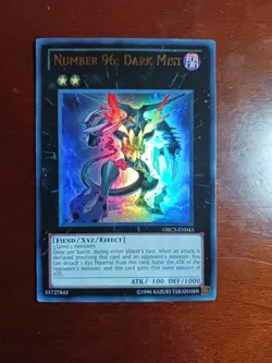 Yugioh Zexal - Number 96: Dark Mist + Malicevorous Knife, Fork, & Spoon x 3 - Image 2