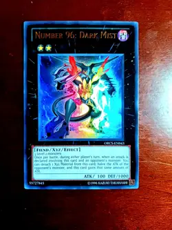 Yugioh Zexal - Number 96: Dark Mist + Malicevorous Knife, Fork, & Spoon x 3 - Image 3