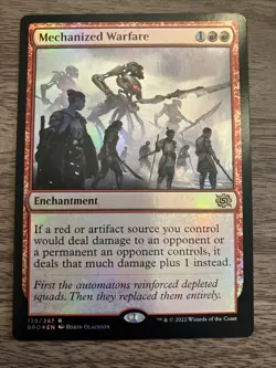 Mechanized Warfare Prerelease Cards Foil - Image 1