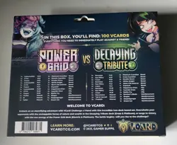 VCard TCG 2 Player Starter Kit. Gamersupps VTuber Card GAME - Image 2