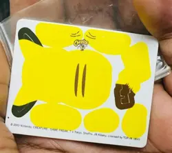 PIKACHU RAICHU Extremely RAREST Vintage 3D Cards - Cheetos India 2004 - Image 2