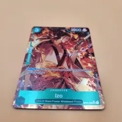 One Piece Izo OP01-033 Parallel Alt Art PRB01 The Best English Card - Image 3