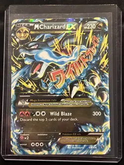 Pokemon TCG Mega M Charizard EX Flashfire Holo Ultra Rare Card 69/106 XY - Image 3