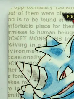 Rhydon 112 Pokemon Card Carddass 1996 RED BANDAI Very Rare Japanese JAPAN - Image 3