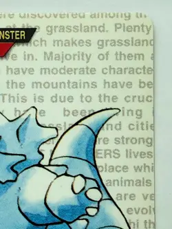 Rhydon 112 Pokemon Card Carddass 1996 RED BANDAI Very Rare Japanese JAPAN - Image 4