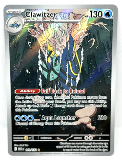 Clawitzer - 141/132 Pokemon TCG Mega Evolutions Illustration Rare Pokemon Card - Image 1