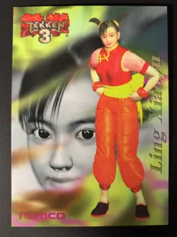Ling Xiaoy Tekken 3 063 Namco Card Epoch 1998 Japanese - Image 1
