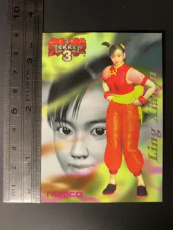 Ling Xiaoy Tekken 3 063 Namco Card Epoch 1998 Japanese - Image 2